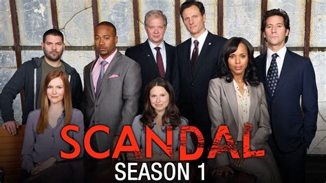 scandal season one cast